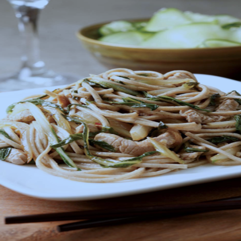 Pork & Pok Choy Stir-Fry