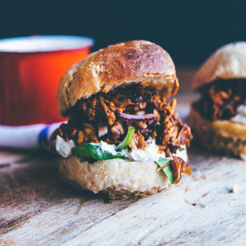 New! Vegan Faux Pulled Pork