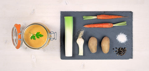 New! Creamy Veggie Soup