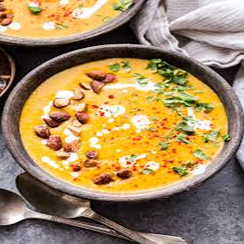 Butternut Squash Lentil Soup