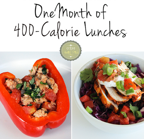 Under 400 calories Lunch Challenge