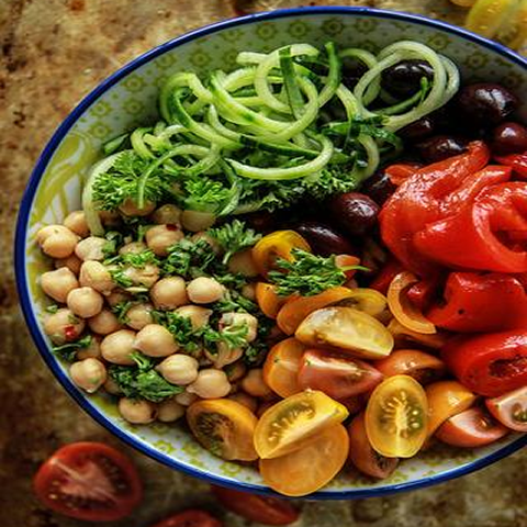 New! Tomatoes and Beans macro bowl